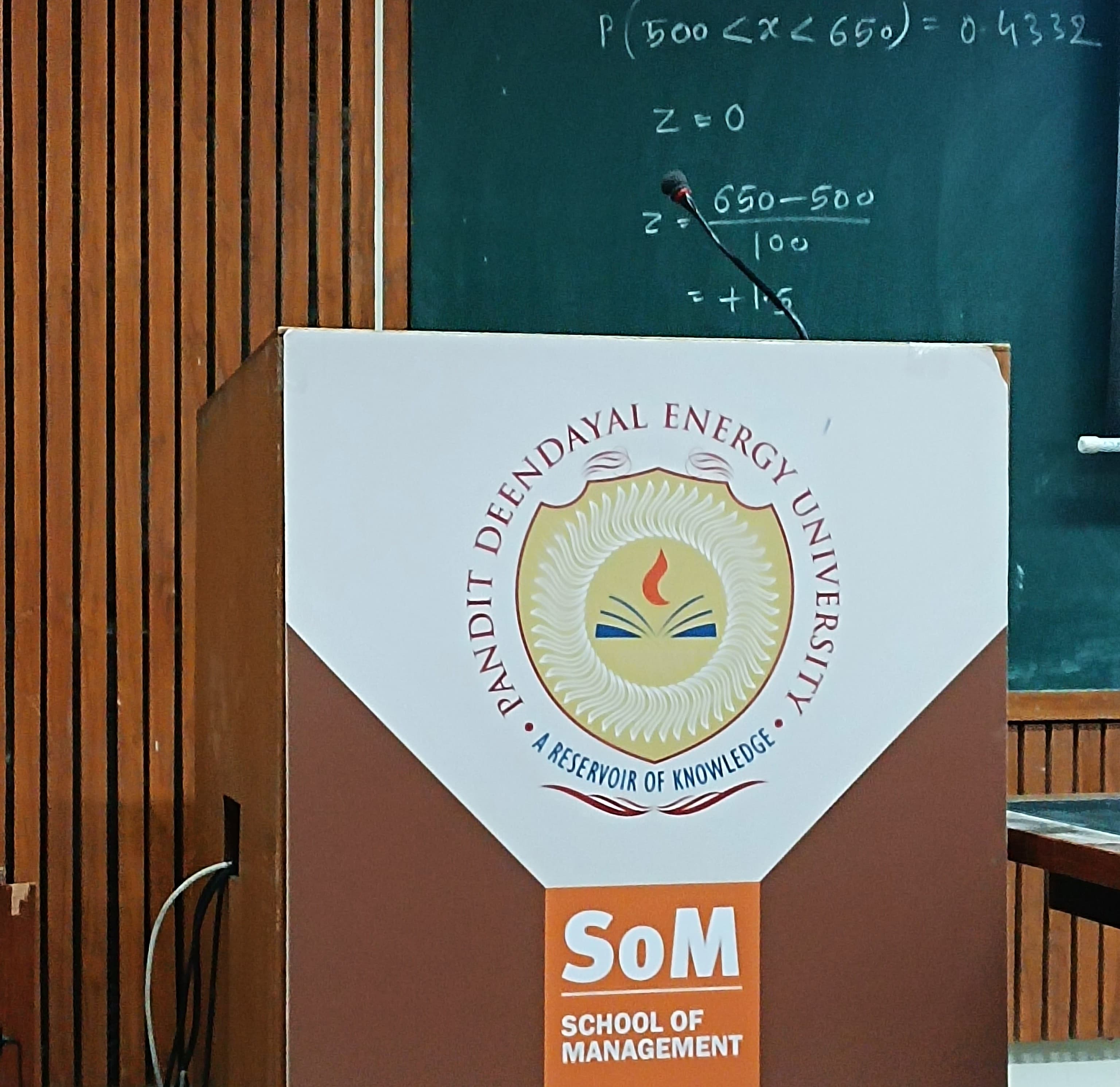 School of Management PDEU PDEU Academic photo 1